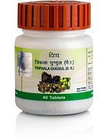 Triphala guggul 40t Patanjali Патанджали Трифала гуггул