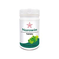 Nurowin Tablet 500mg 100Nos/Gotukola (SKM Siddha) СКМ Сиддха Нуровин