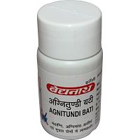 Agnitundi Bati  80 tab Baidyanath (Бадьянатх Агнитунди вати)