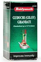 Guduchi (Giloy) Ghan vati Baidyanath Бадьянатх Гудучи, Гилой гхан вати 60 таб