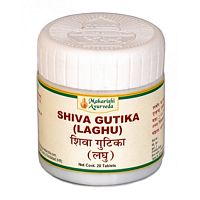 Shiva gutika 20 tab Maharishi Махариши Шива Гутика