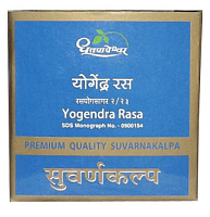 Yogendra rasa premium 10 tab Dhootopapeshwar (Дхутапапешвар Йогендра Рас)