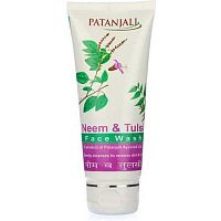 Neem and  tulsi Face wash(60 gr)  Patanjali Патанджали Ним Тулси средство для умывания