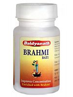 Brahmi vati Baidyanath Бадьянатх Брами вати 80 таб