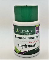 Bakuchi Ghanvati Ashtang Herbals Бакучи гхан вати Аштанг Хербалс 60 таб