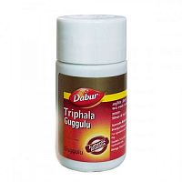 Triphala guggulu 40 tab (Dabur) (Дабур Трифала Гуггул)