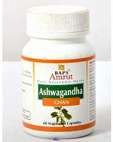 Ashwagandha Ghan Baps Amrut Бапс Амрут Ашвагандха гхан 60 капс