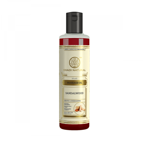 Khadi Massage Oil Sandalwood (210ml) Кхади Сандалвуд массажное масло