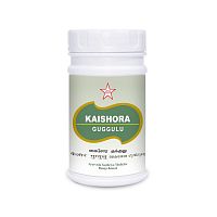 Kaishora Guggulu SKM Siddha СКМ Сидха Кайшор Гуггул 100 таб