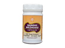 Nandhi Mezhugu Capsule 500mg 50Nos (SKM Siddha) СКМ Сидха Нанхи Межугу