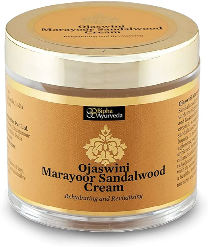 Bipha Ojaswini Marayoor Sandalwood Cream Бипха Оджасвини Мараюр Сандалвуд крем 75 г фото 2